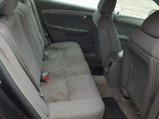 1G1ZH57B49F235251 - 2009 CHEVROLET MALIBU 1LT შავი ფოტო 6