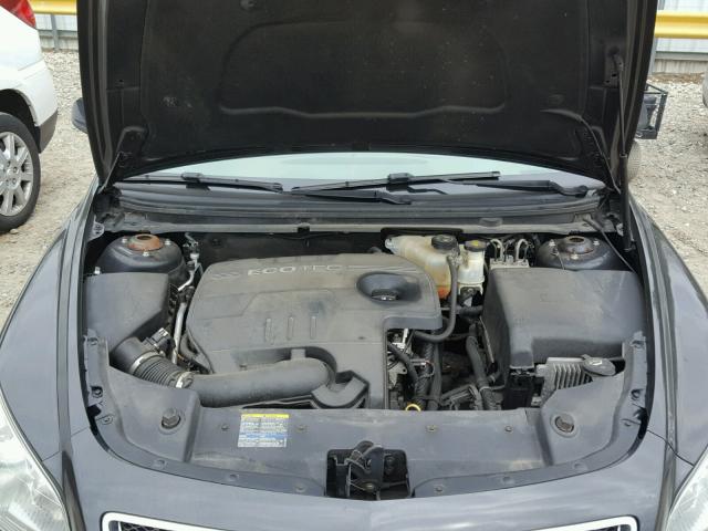 1G1ZH57B49F235251 - 2009 CHEVROLET MALIBU 1LT შავი ფოტო 7