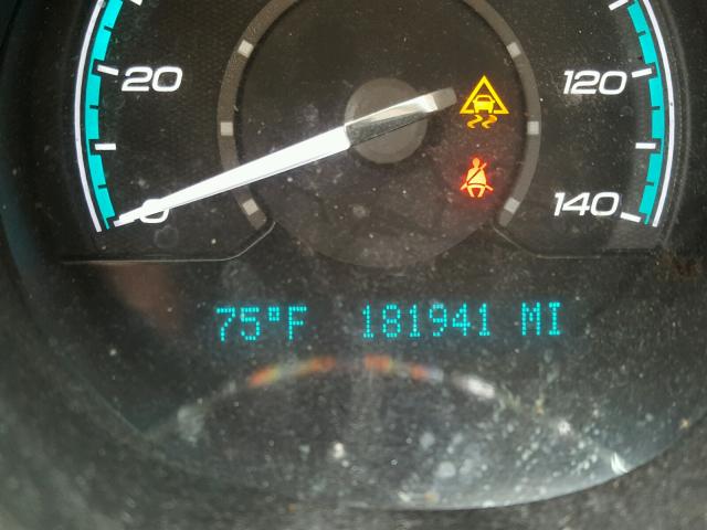 1G1ZH57B49F235251 - 2009 CHEVROLET MALIBU 1LT შავი ფოტო 8