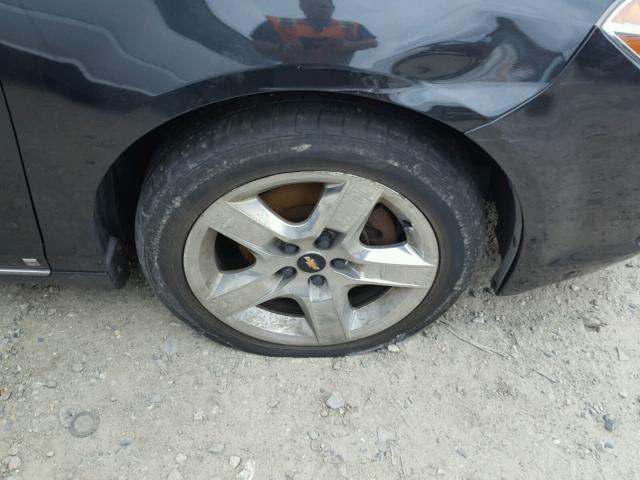 1G1ZH57B49F235251 - 2009 CHEVROLET MALIBU 1LT შავი ფოტო 9