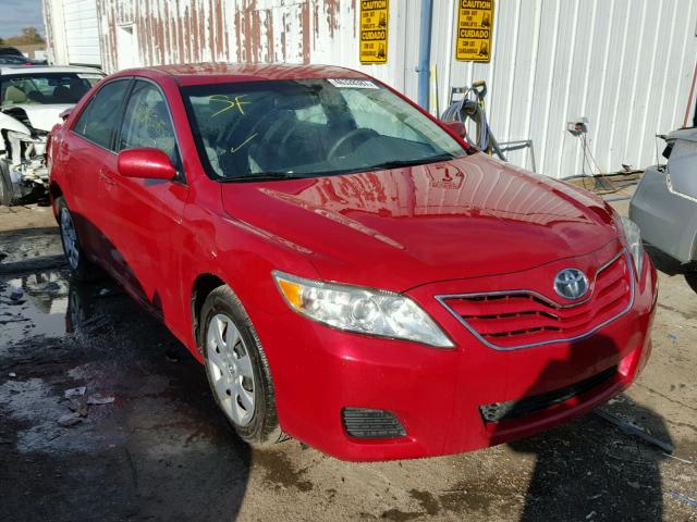 4T4BF3EK3BR177254 - 2011 TOYOTA CAMRY BASE RED photo 1