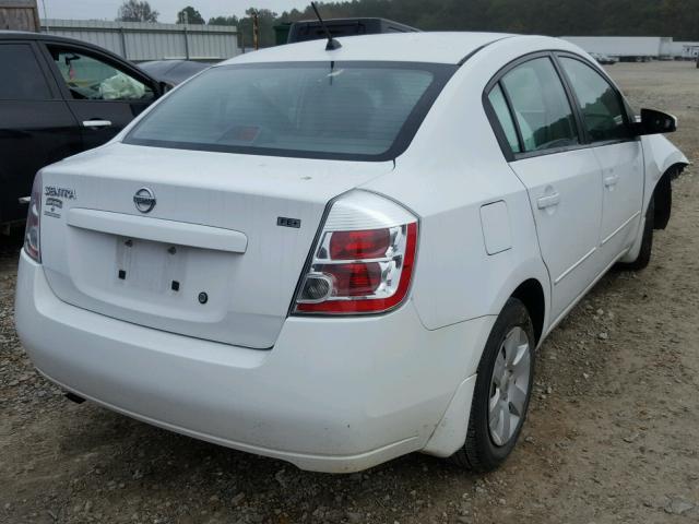 3N1AB61E09L647237 - 2009 NISSAN SENTRA 2.0 WHITE photo 4