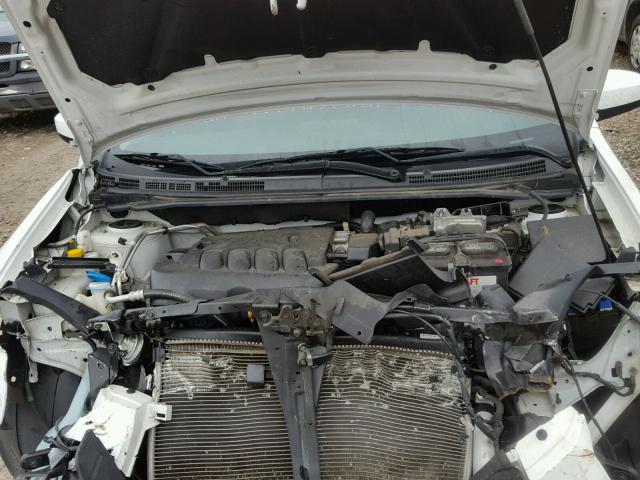 3N1AB61E09L647237 - 2009 NISSAN SENTRA 2.0 WHITE photo 7