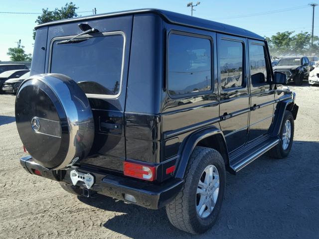 WDCYC3HF1FX231052 - 2015 MERCEDES-BENZ G 550 BLACK photo 4