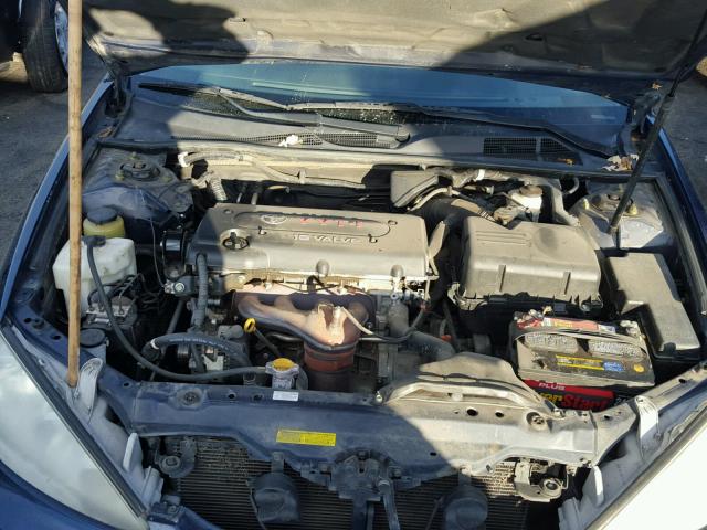 4T1BE30K55U046268 - 2005 TOYOTA CAMRY BLUE photo 7