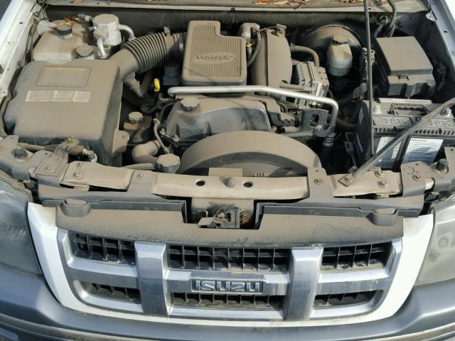 4NUDS13S752701696 - 2005 ISUZU ASCENDER S WHITE photo 7