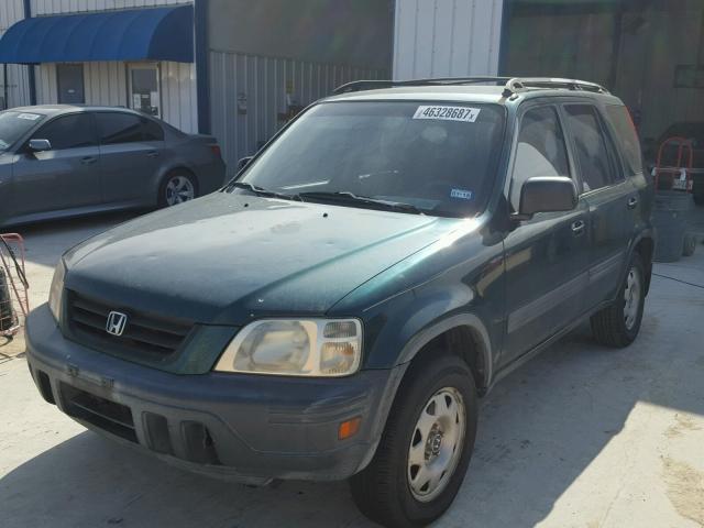 JHLRD1844XC000135 - 1999 HONDA CR-V LX GREEN photo 2