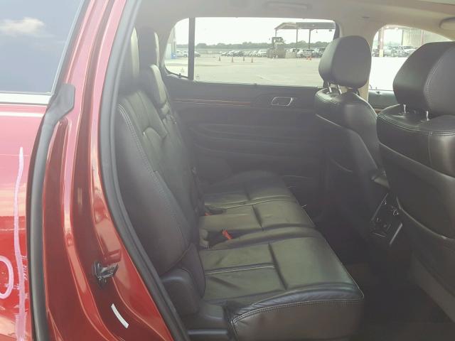 2LMHJ5AT8DBL53368 - 2013 LINCOLN MKT RED photo 6