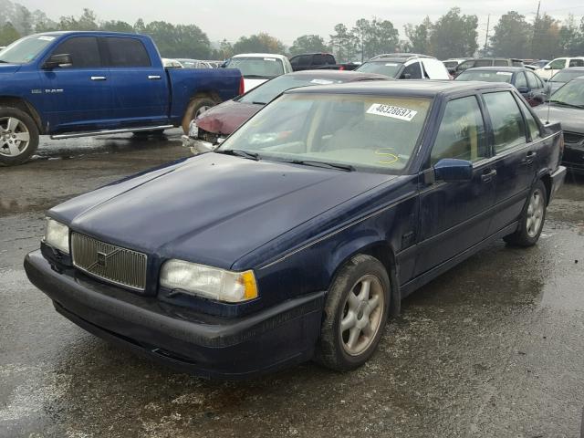 YV1LS5712S1249894 - 1995 VOLVO 850 BLUE photo 2