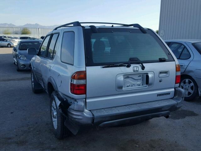 4S6CK58W514403756 - 2001 HONDA PASSPORT E 银色 照片 3