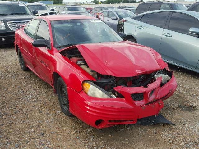 1G2NF52F92C220696 - 2002 PONTIAC GRAND AM S წითელი ფოტო 1