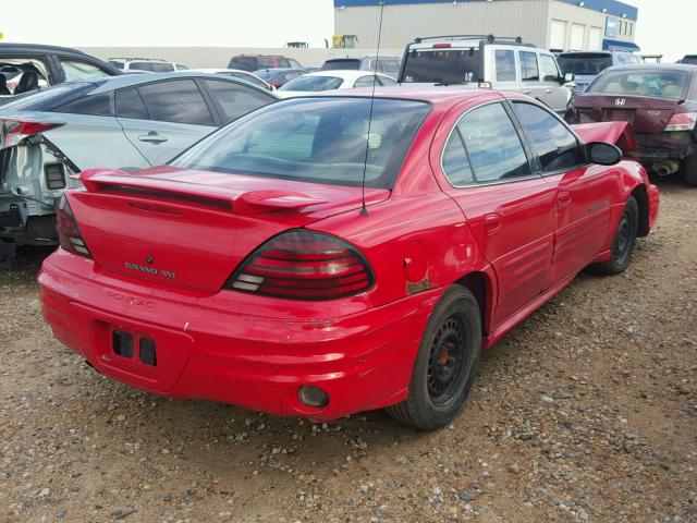 1G2NF52F92C220696 - 2002 PONTIAC GRAND AM S წითელი ფოტო 4