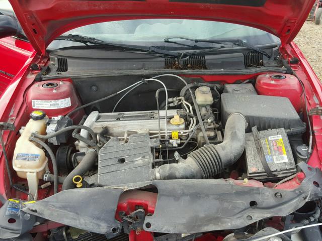 1G2NF52F92C220696 - 2002 PONTIAC GRAND AM S წითელი ფოტო 7