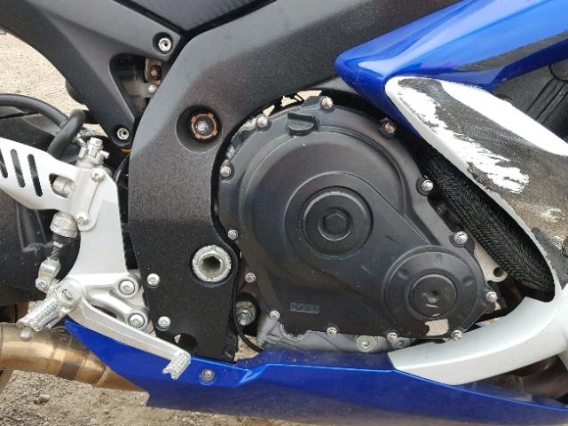 JS1GR7LA682103869 - 2008 SUZUKI GSX-R750 BLUE photo 7