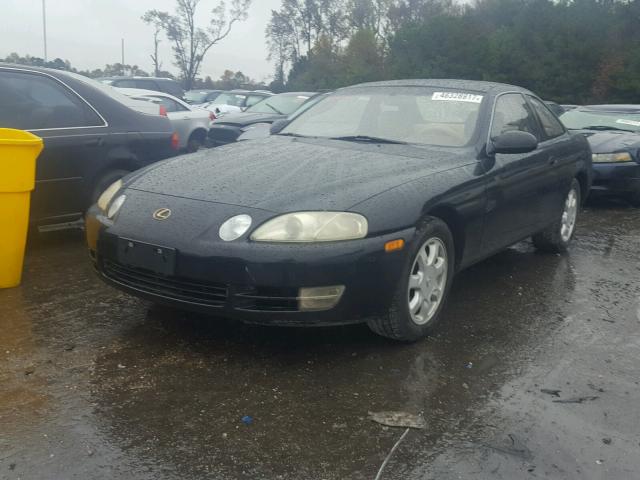 JT8CH32Y4T0051031 - 1996 LEXUS SC 400 BLACK photo 2