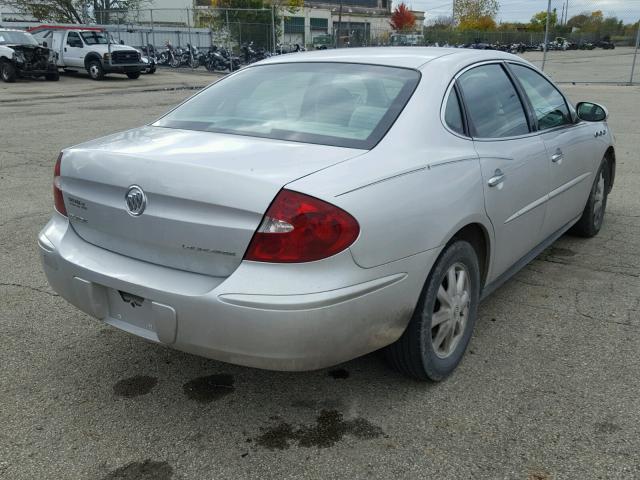 2G4WC532851318984 - 2005 BUICK LACROSSE C SILVER photo 4