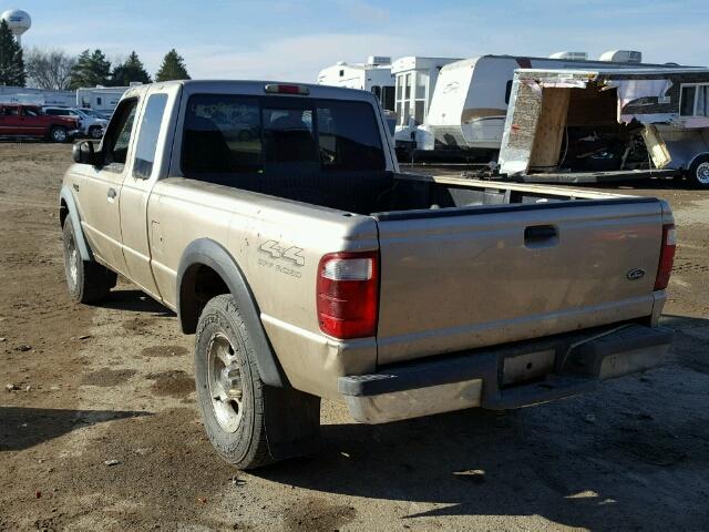 1FTZR15E41PB75979 - 2001 FORD RANGER SUP TAN photo 3