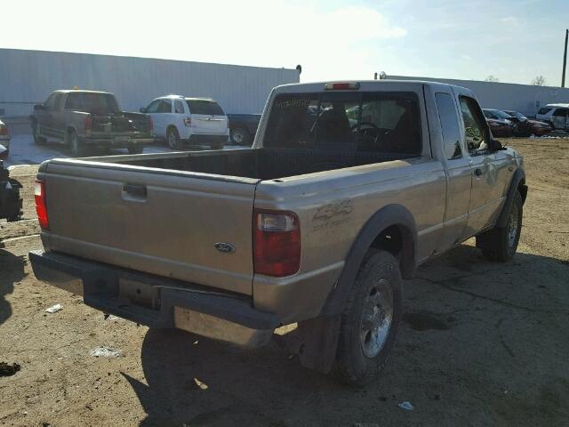 1FTZR15E41PB75979 - 2001 FORD RANGER SUP TAN photo 4