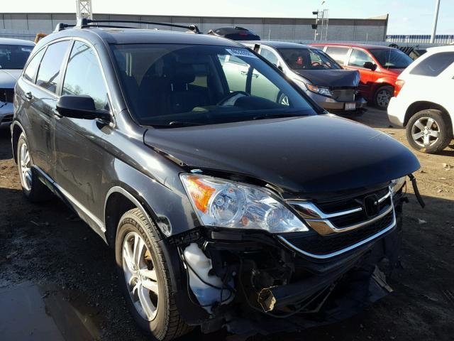 5J6RE4H79BL104807 - 2011 HONDA CR-V EXL BLACK photo 1