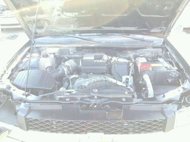 1GCDT19E188125275 - 2008 CHEVROLET COLORADO BLACK photo 7