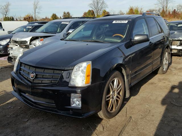 1GYEE63A770170407 - 2007 CADILLAC SRX BLACK photo 2