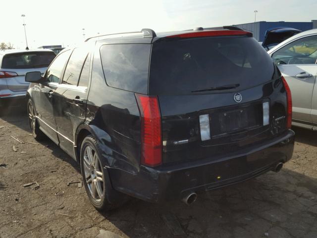 1GYEE63A770170407 - 2007 CADILLAC SRX BLACK photo 3