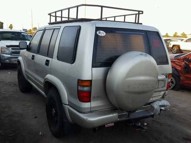 JACDJ58X5W7900694 - 1998 ISUZU TROOPER S BEIGE photo 3