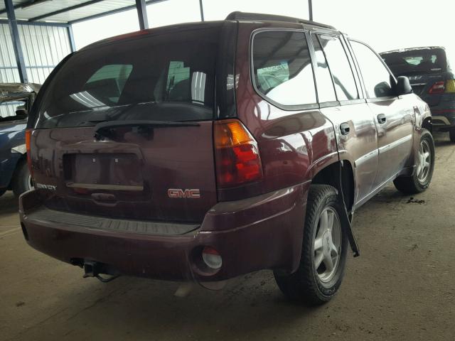 1GKDS13S272135997 - 2007 GMC ENVOY BURGUNDY photo 4