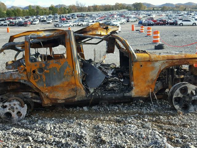 1J4GA39109L704391 - 2009 JEEP WRANGLER U BURN photo 9