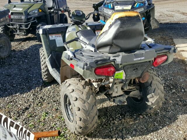 4XASDA574FA650548 - 2015 POLARIS SPORTSMAN GREEN photo 3