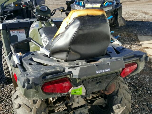 4XASDA574FA650548 - 2015 POLARIS SPORTSMAN GREEN photo 9