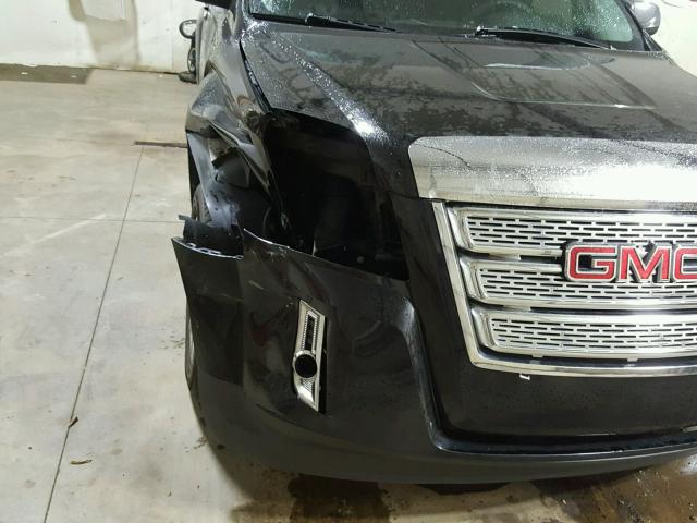 2CTALMEC3B6336763 - 2011 GMC TERRAIN BLACK photo 10