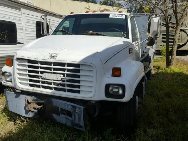 1GDJ7H1C81J505301 - 2001 GMC C-SERIES C WHITE photo 2