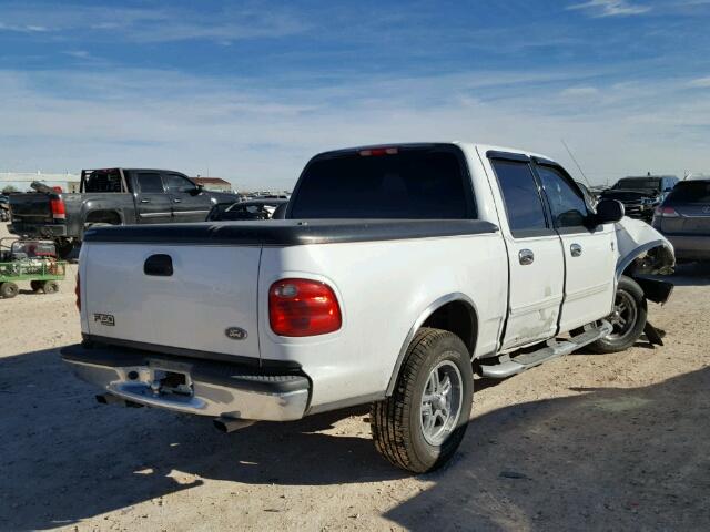 1FTRW07612KD61762 - 2002 FORD F150 SUPER WHITE photo 4