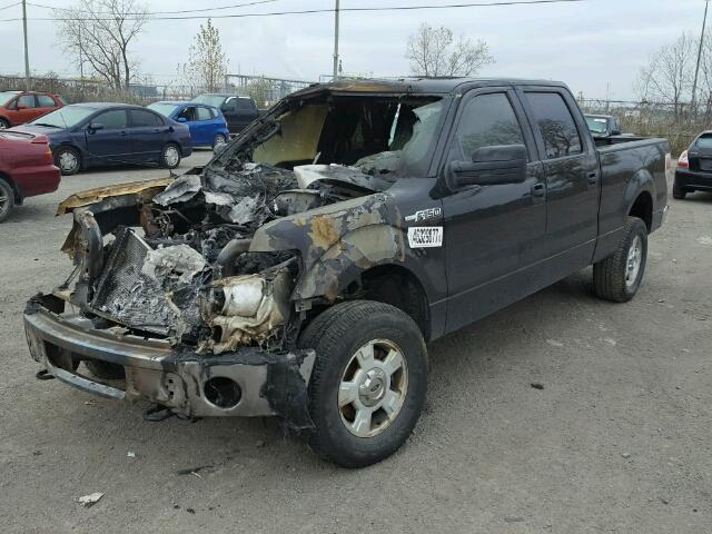 1FTFW1EF6EFA79545 - 2014 FORD F150 SUPER BLACK photo 2