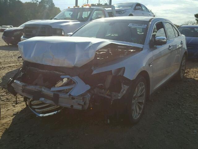 1FAHP2F89DG148254 - 2013 FORD TAURUS LIM SILVER photo 2