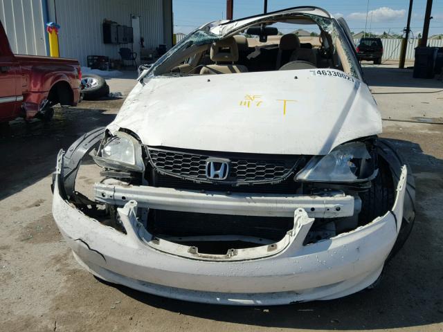 1HGEM22954L032112 - 2004 HONDA CIVIC EX WHITE photo 9