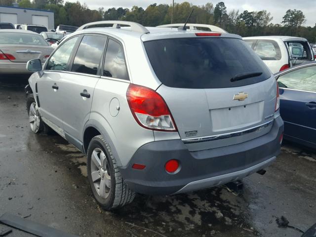 3GNAL2EK4CS564644 - 2012 CHEVROLET CAPTIVA SP SILVER photo 3