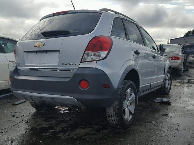 3GNAL2EK4CS564644 - 2012 CHEVROLET CAPTIVA SP SILVER photo 4