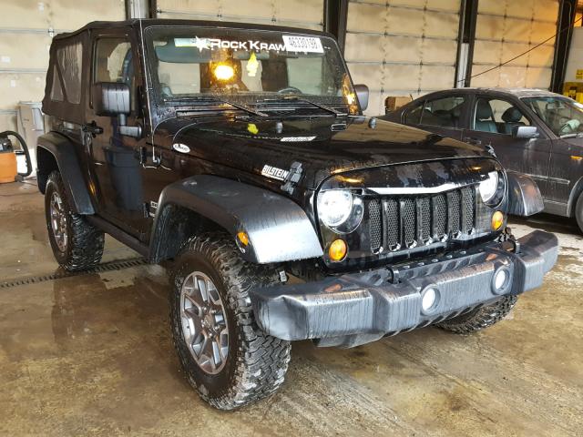 1C4AJWAG8CL152563 - 2012 JEEP WRANGLER S BLACK photo 1