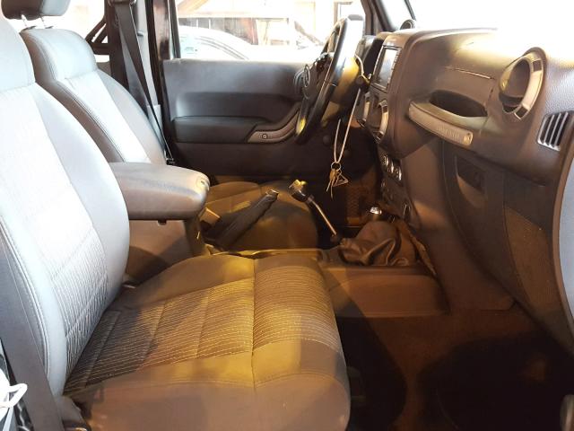 1C4AJWAG8CL152563 - 2012 JEEP WRANGLER S BLACK photo 5