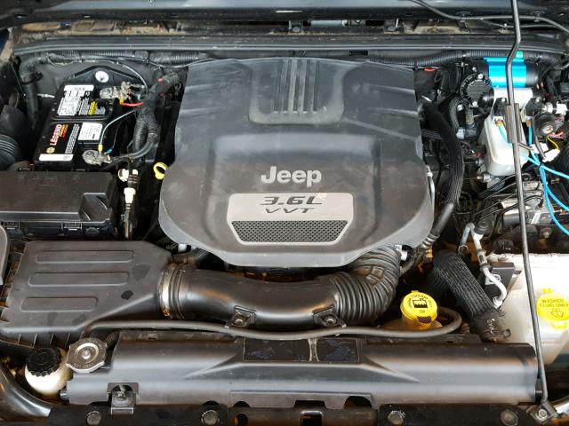 1C4AJWAG8CL152563 - 2012 JEEP WRANGLER S BLACK photo 7