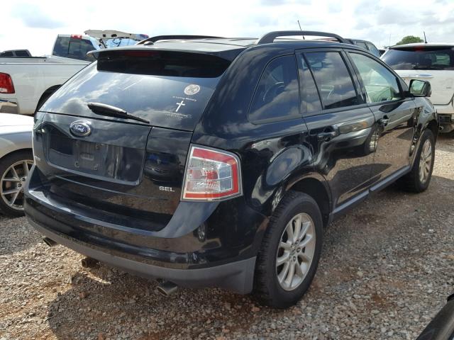 2FMDK39C17BB58491 - 2007 FORD EDGE SEL P BLACK photo 3