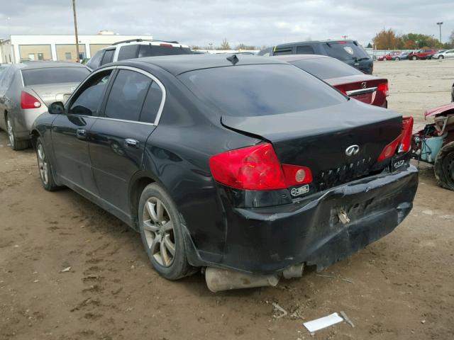 JNKCV51F96M605424 - 2006 INFINITI G35 BLACK photo 3