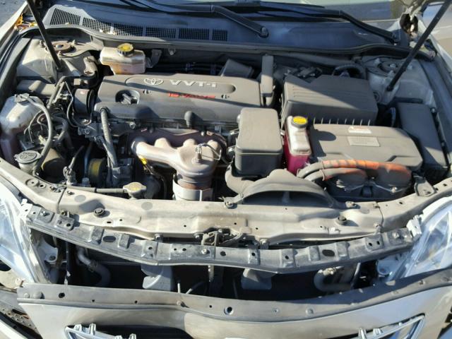 JTNBB46K173044306 - 2007 TOYOTA CAMRY NEW SILVER photo 7