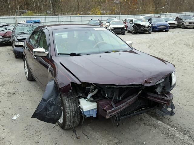 3LNHL2JCXCR834131 - 2012 LINCOLN MKZ MAROON photo 1