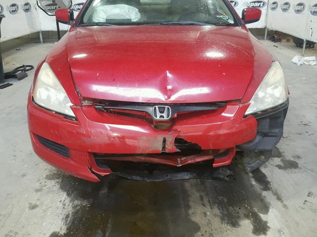 1HGCM72693A024499 - 2003 HONDA ACCORD RED photo 7