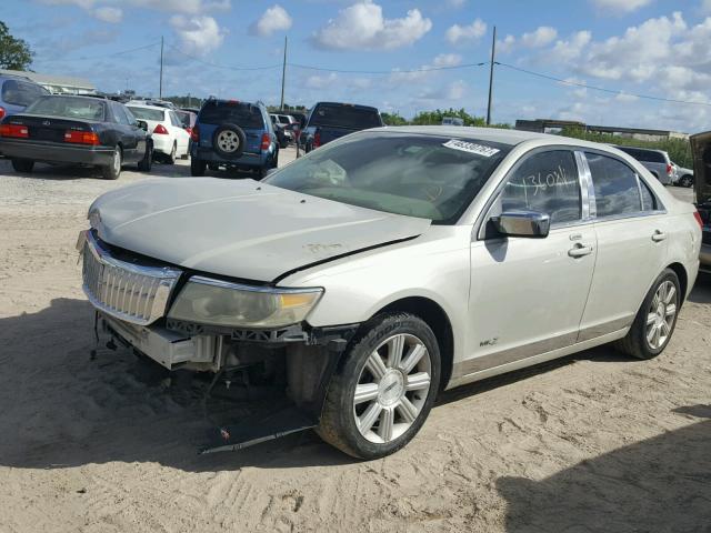 3LNHM26T07R609616 - 2007 LINCOLN MKZ SILVER photo 2