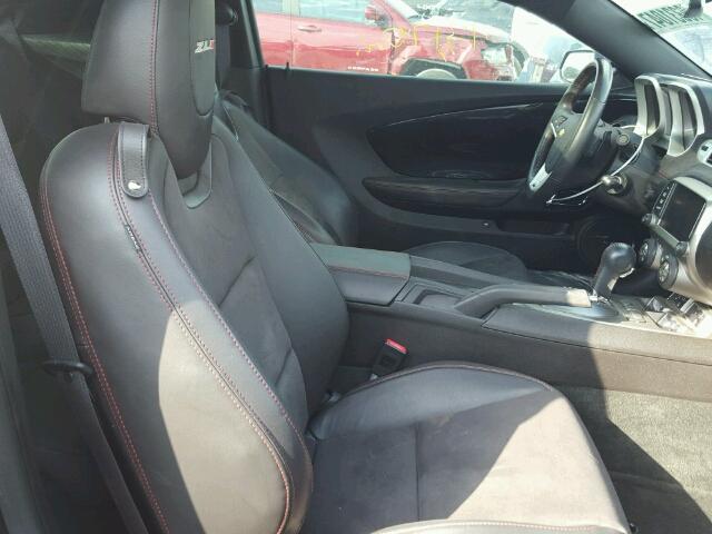 2G1FL1EP6D9807883 - 2013 CHEVROLET CAMARO ZL1 黑色 照片 5