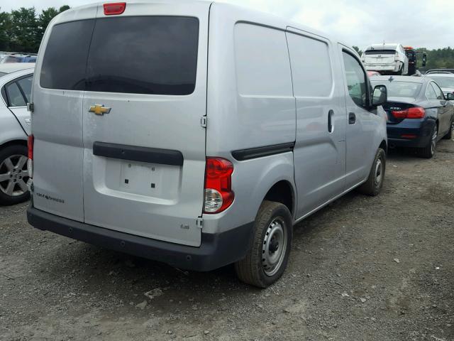 3N63M0YNXFK697712 - 2015 CHEVROLET CITY EXPRE SILVER photo 4